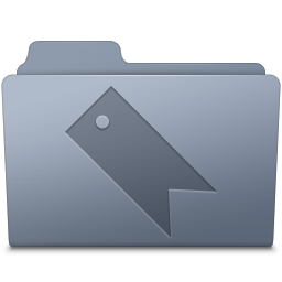 Favorites Folder Graphite Icon 256x256 png
